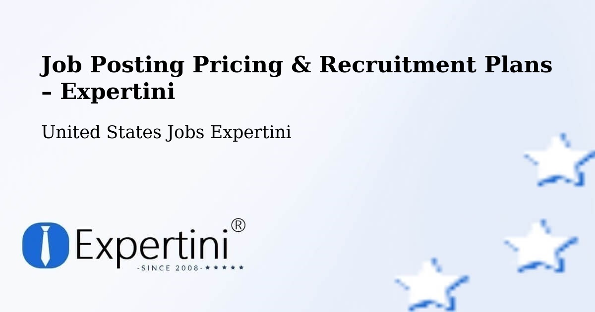 Job Posting Pricing & Recruitment Plans – Windsor - Windsor, United States Jobs Expertini